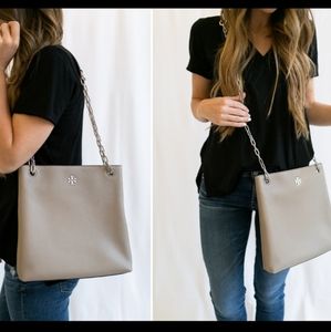 Tory Burch Gray Crossbody Bag